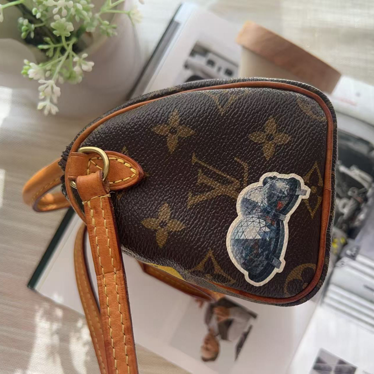Louis Vuitton Monogram Nano Speedy World Tour