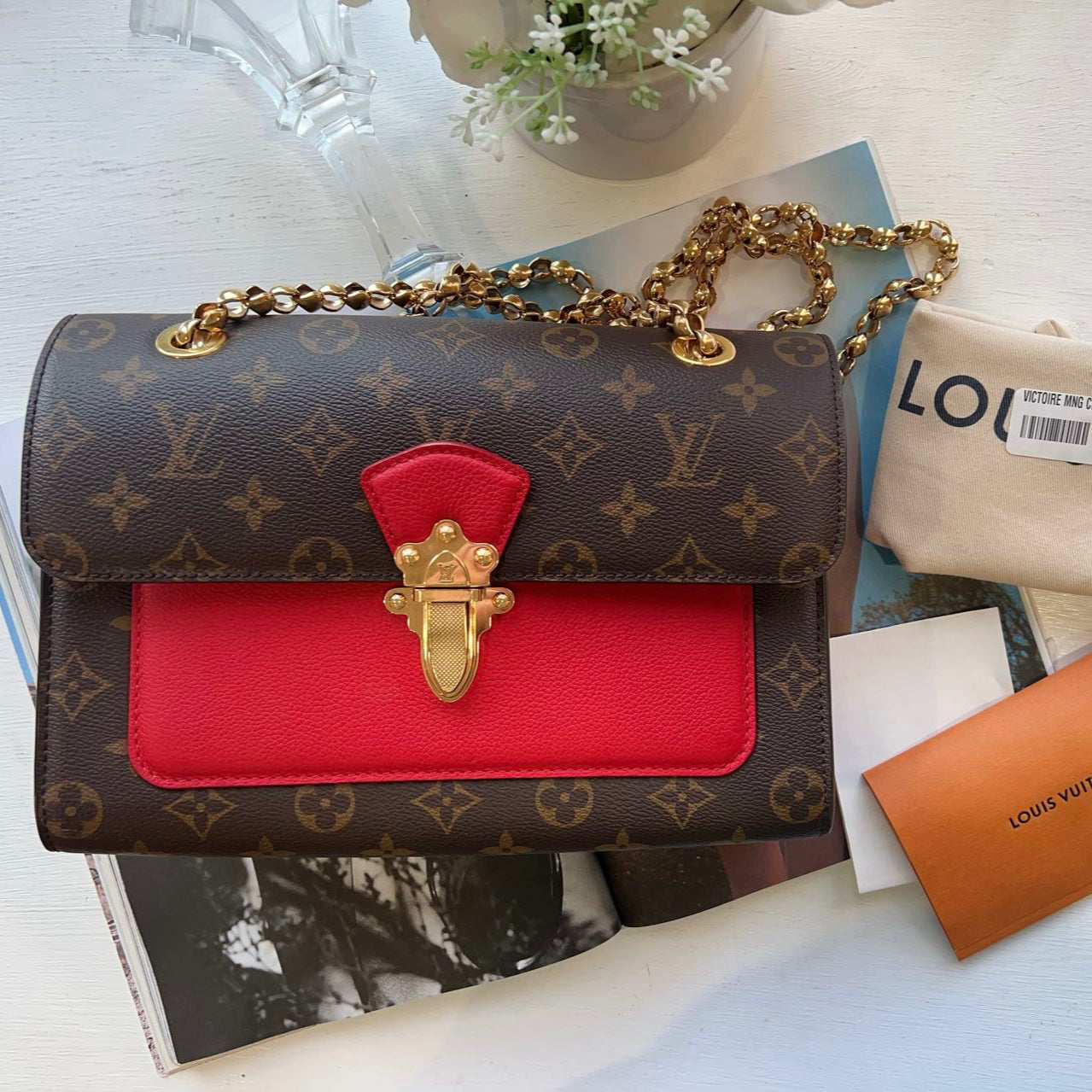 Louis Vuitton Monogram Victoire Cherry