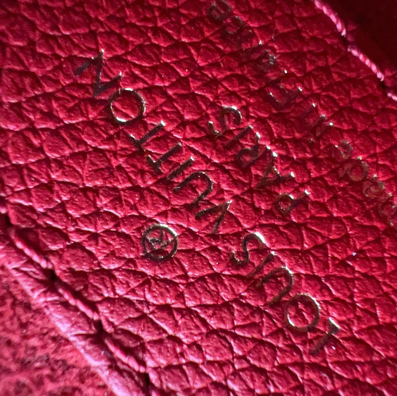 Louis Vuitton Monogram Victoire Cherry