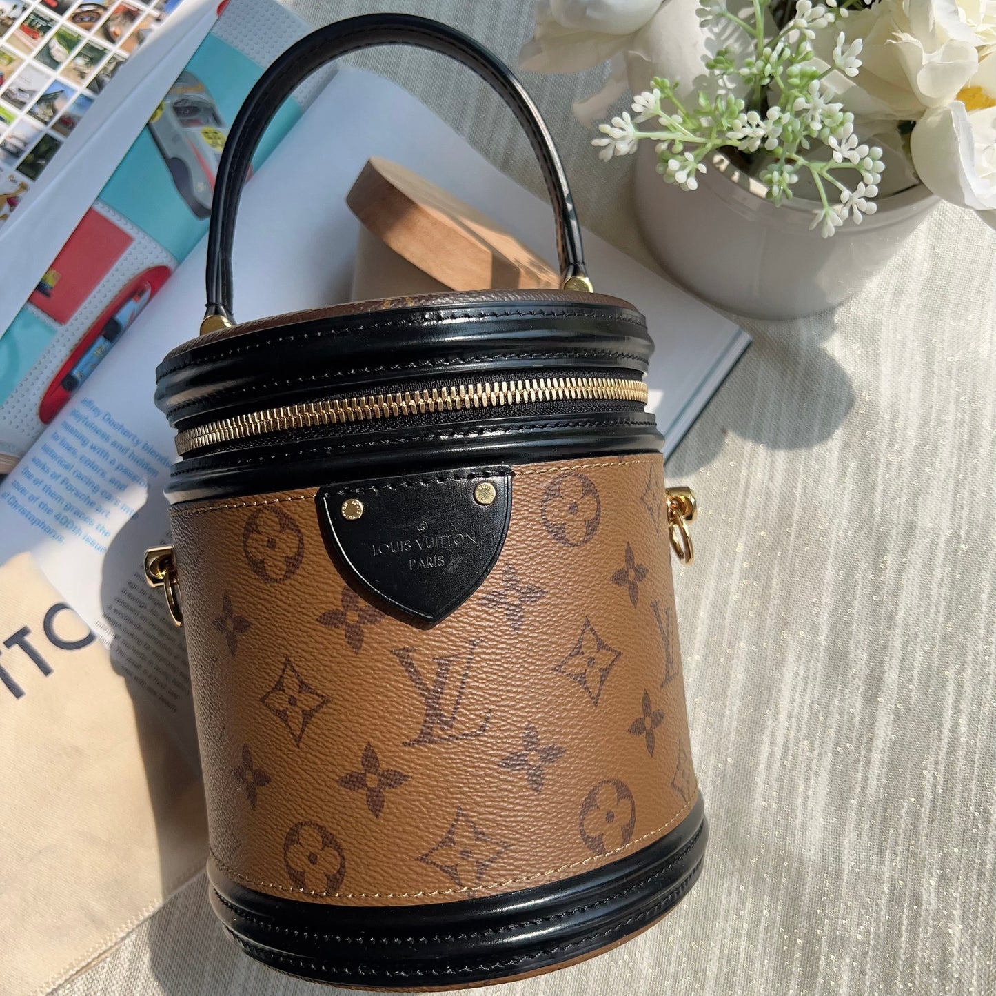 Louis Vuitton Reverse Monogram Cannes Microchipped