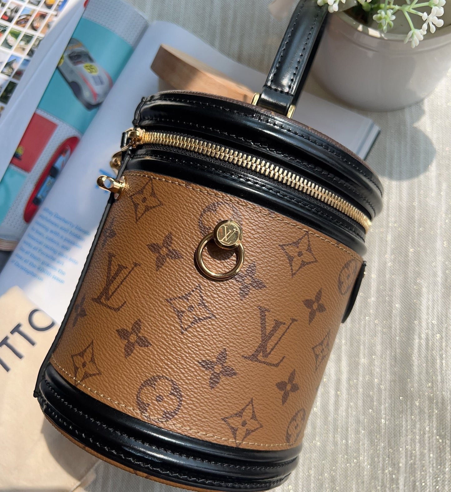 Louis Vuitton Reverse Monogram Cannes Microchipped