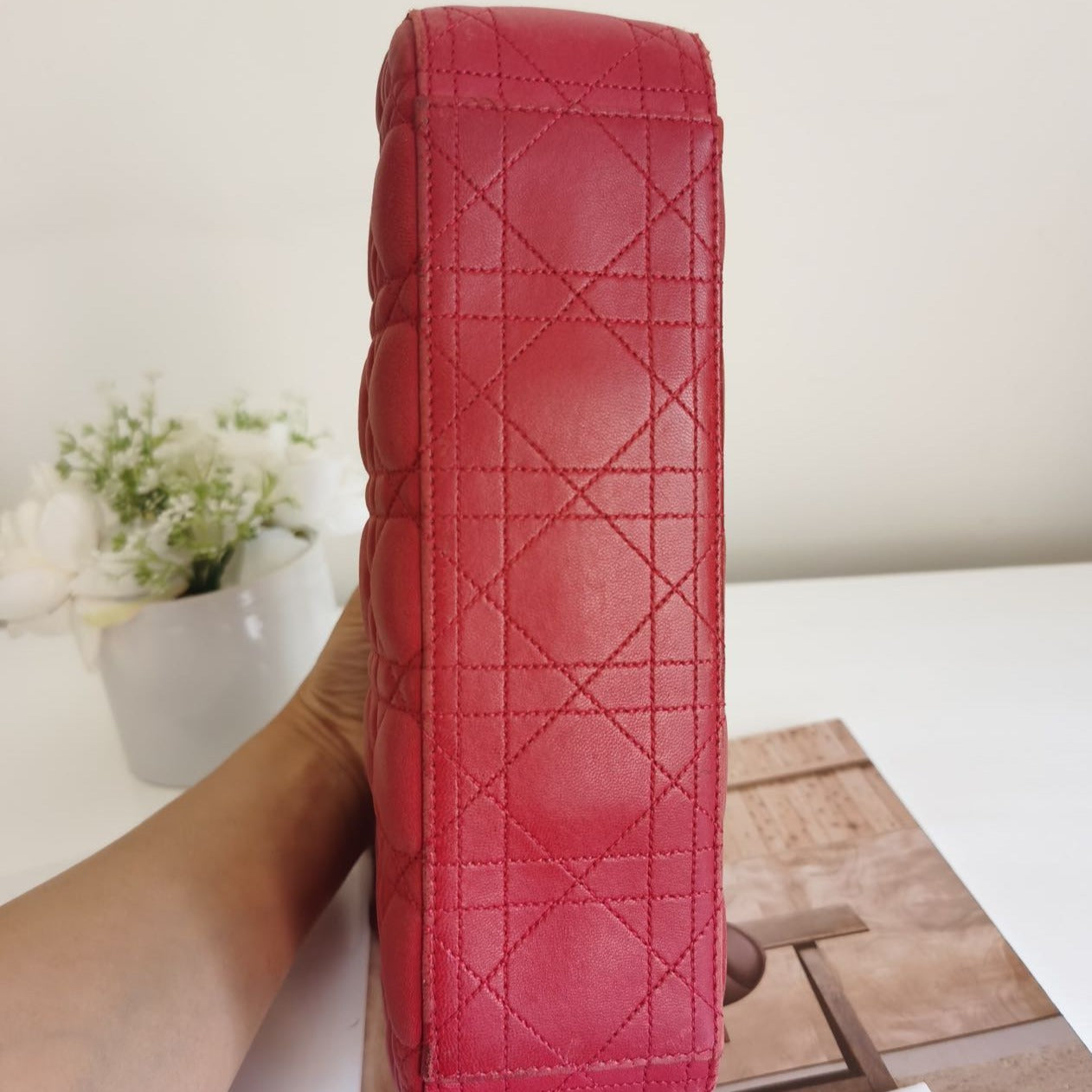 Dior Cannage Leather Medium Miss Dior Flap Bag