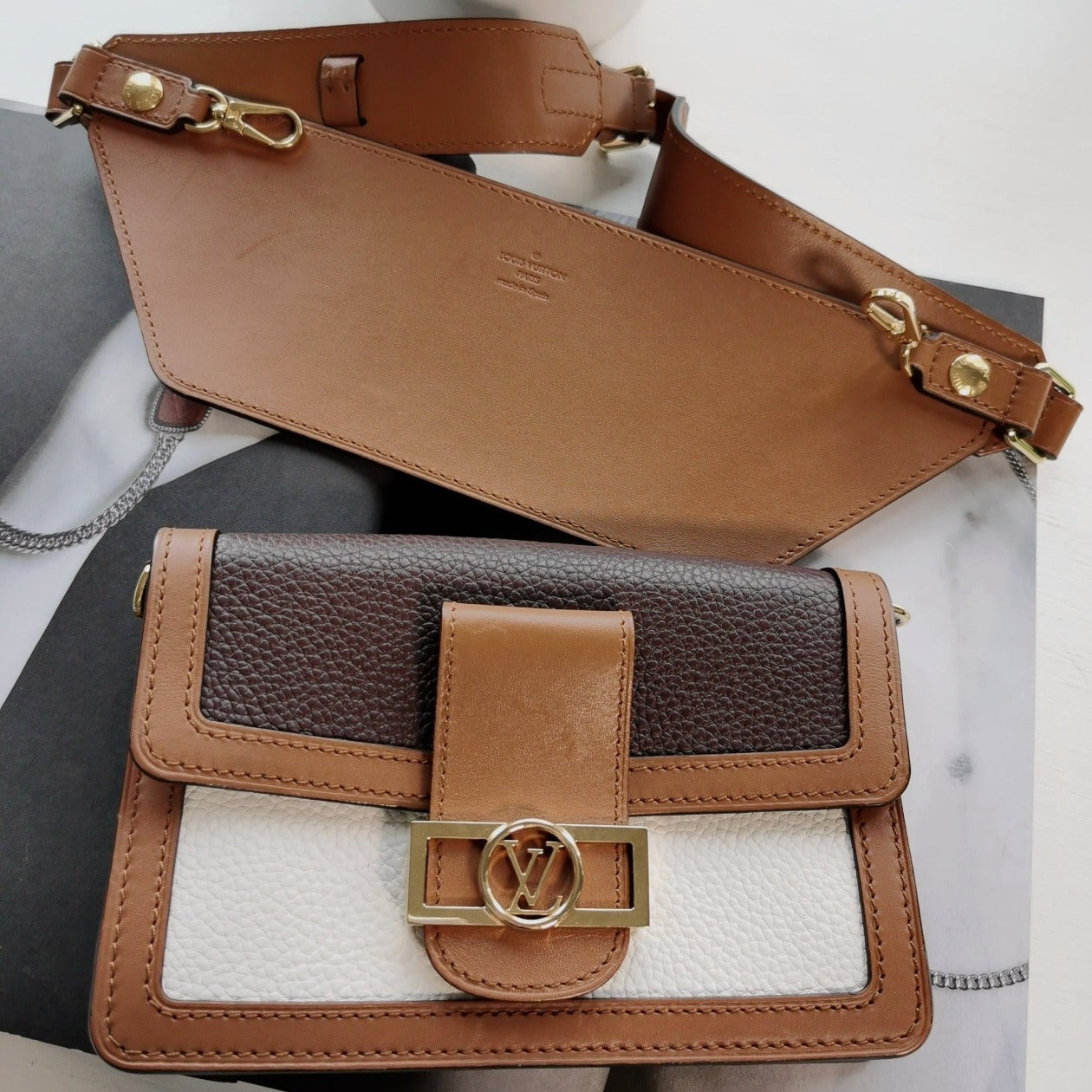 Louis Vuitton Dauphine Bumbag Taurillon Leather