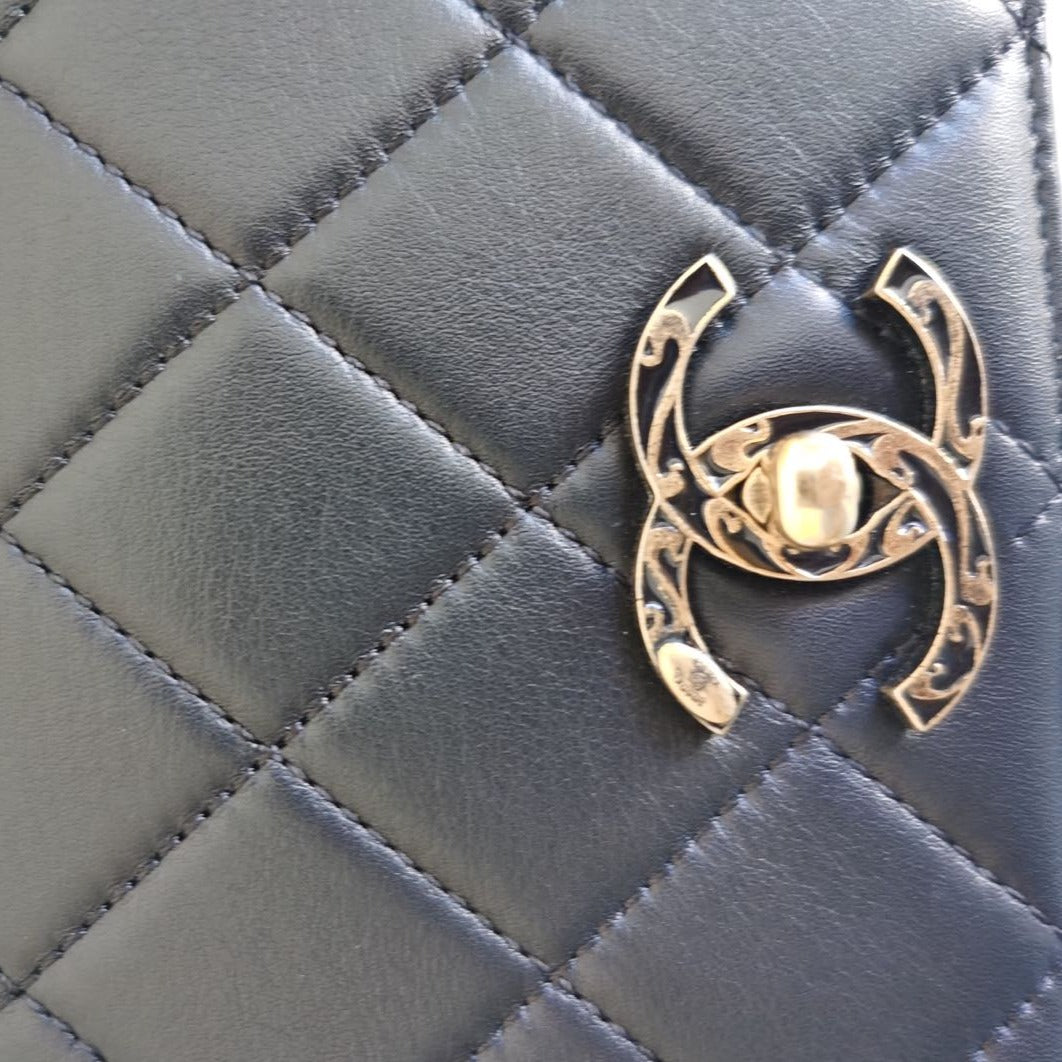 Chanel Princess Enamel Calfskin Most Wanted Handle Bag