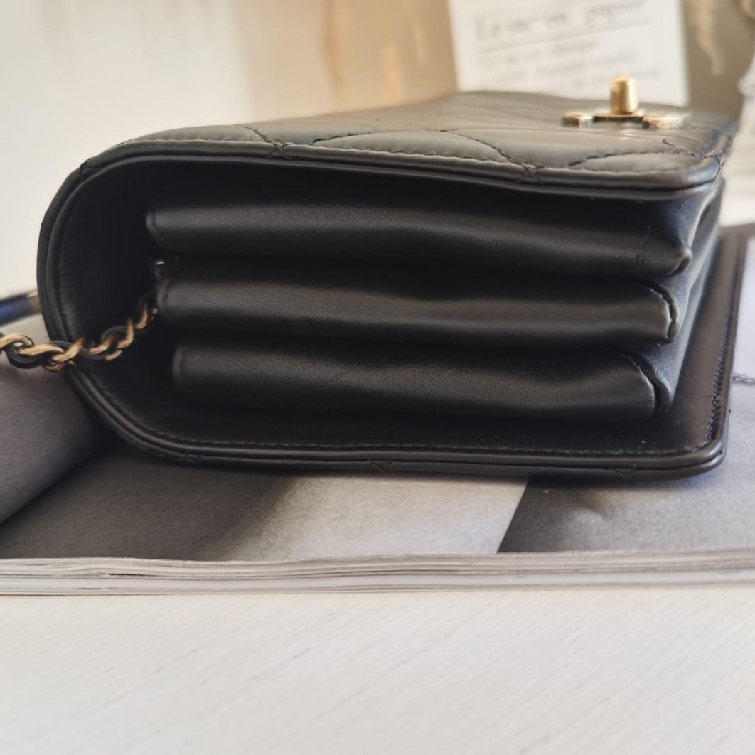 Chanel Princess Enamel Calfskin Most Wanted Handle Bag
