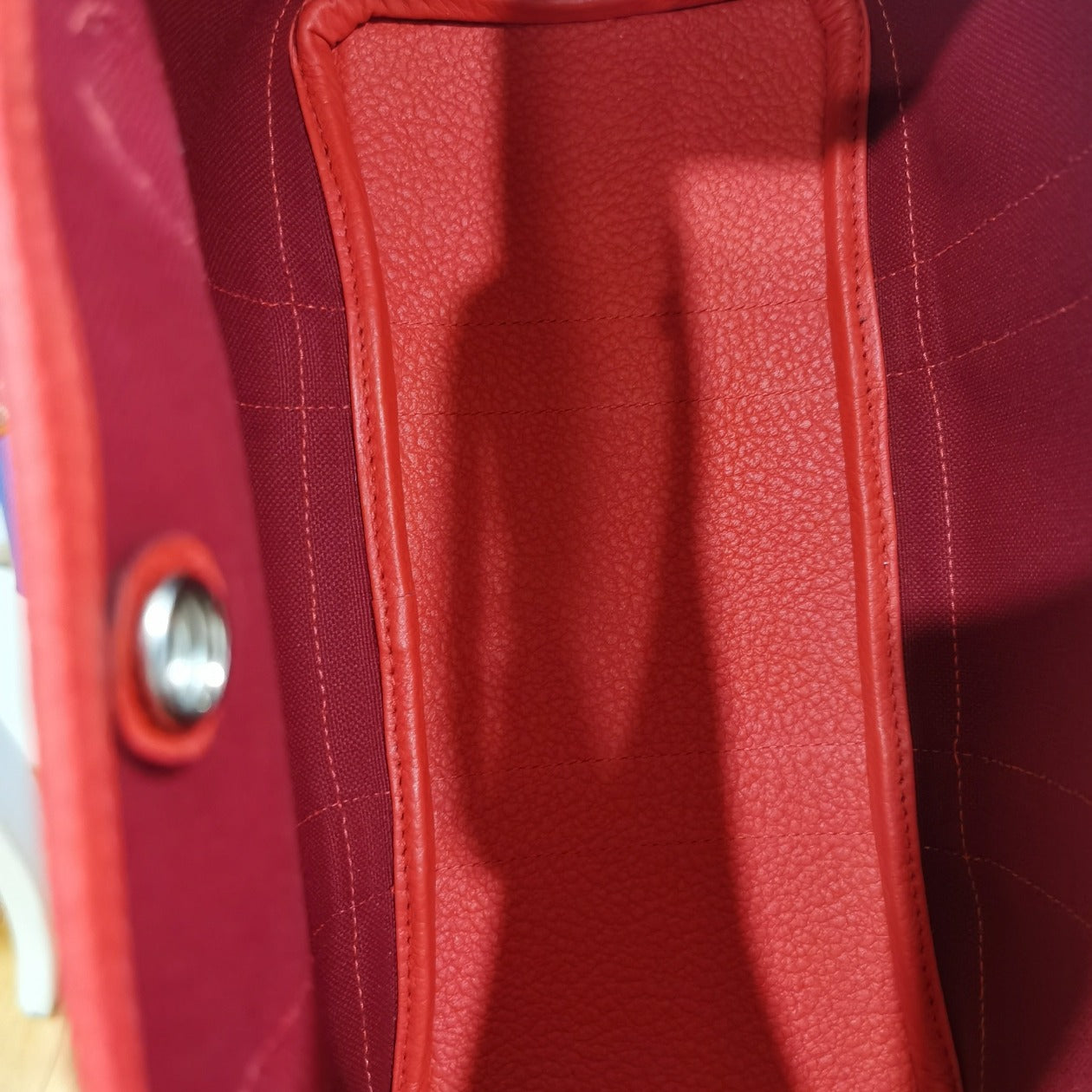 Hermes Garden party Tote Toile and Leather 30