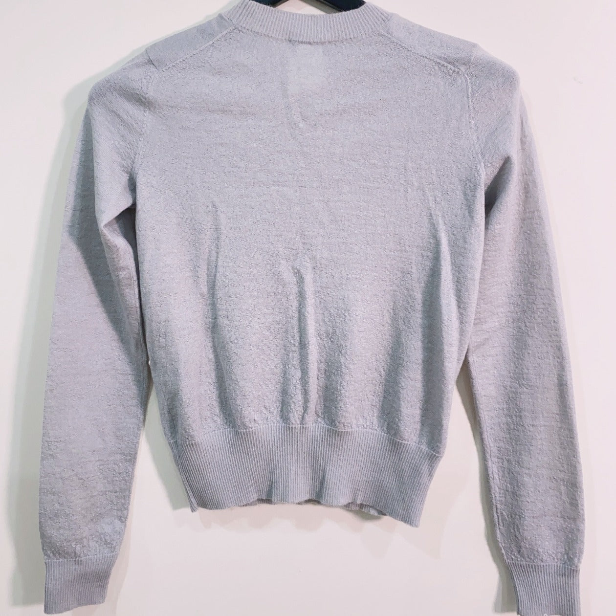 Chanel Pearl Sweater Grey SizeXS