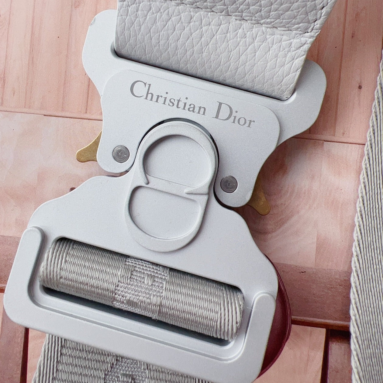 Dior Men 2020 Newspaper Print Saddle Bag