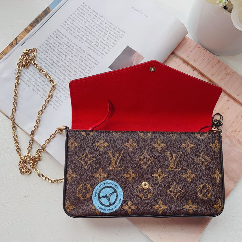 Louis Vuitton Monogram World Tour Pochette Felicie