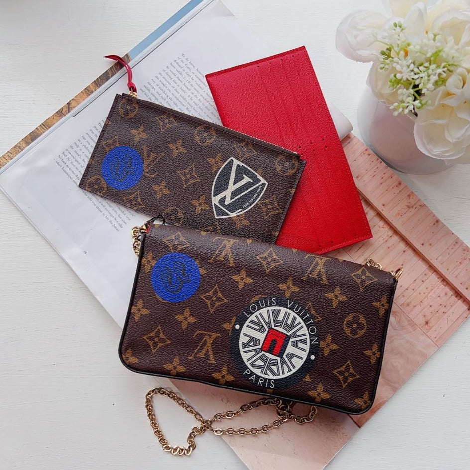 Louis Vuitton Monogram World Tour Pochette Felicie