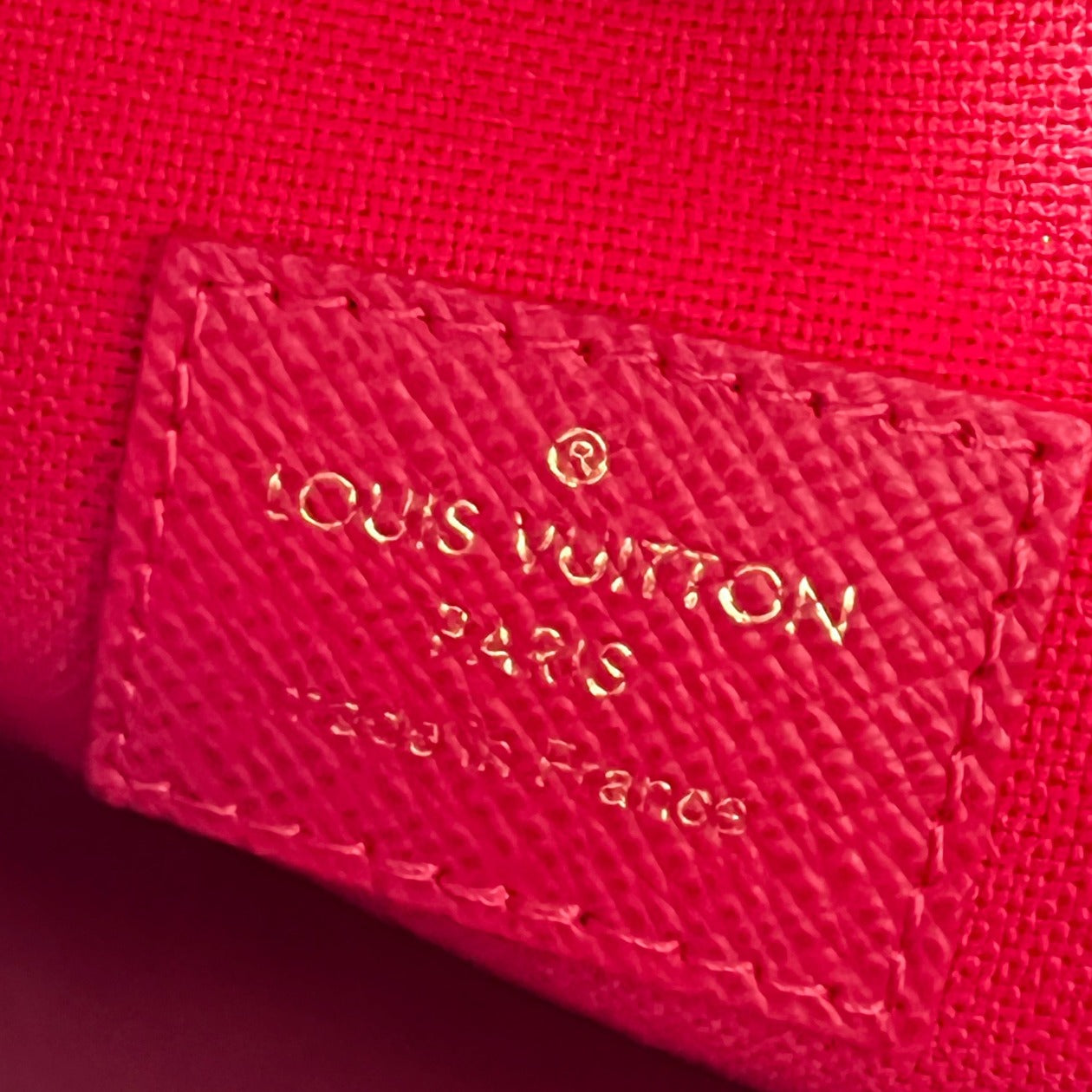 Louis Vuitton Monogram World Tour Pochette Felicie logo