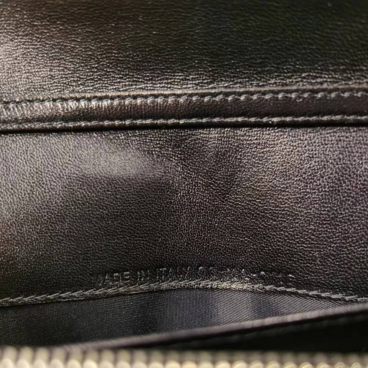 Christian Dior Black Leather Diorama Wallet on Chain - luxhub.ca