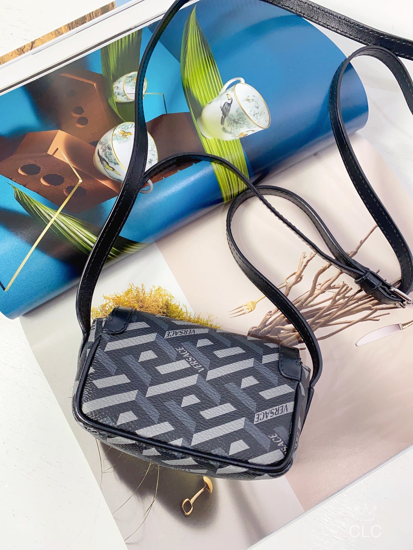 Versace La Greca Signature mini bag