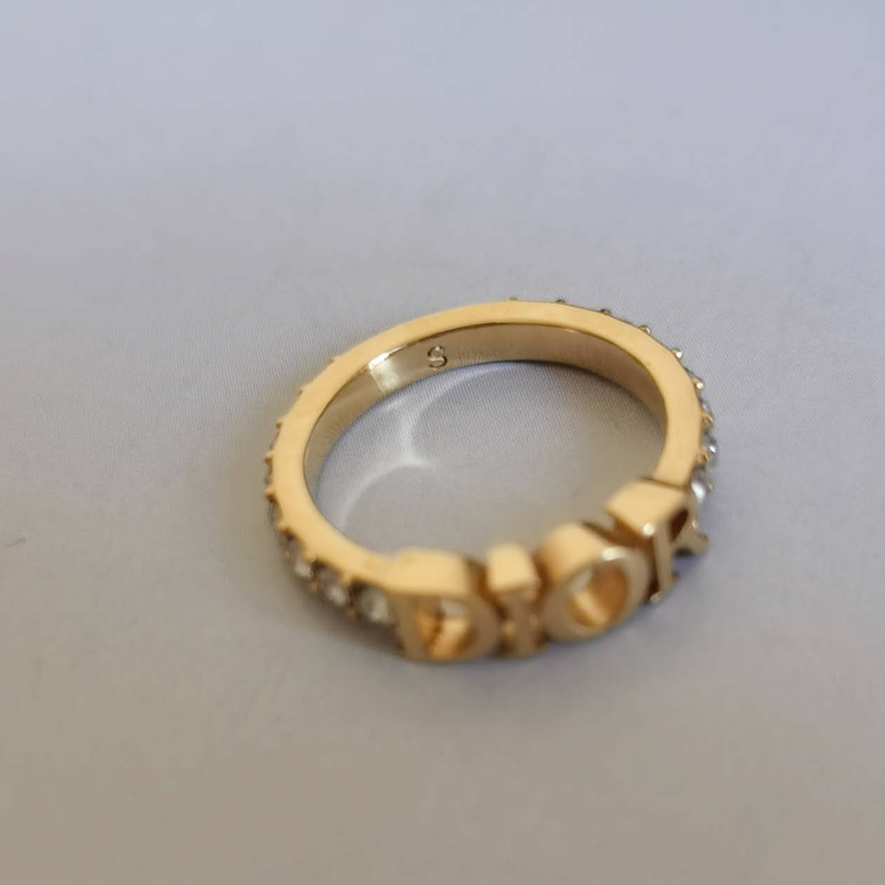 Christian Dior Revolution Ring Gold SizeS