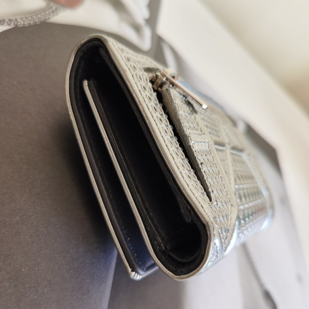 Dior Diorama Elancée Trifold Wallet