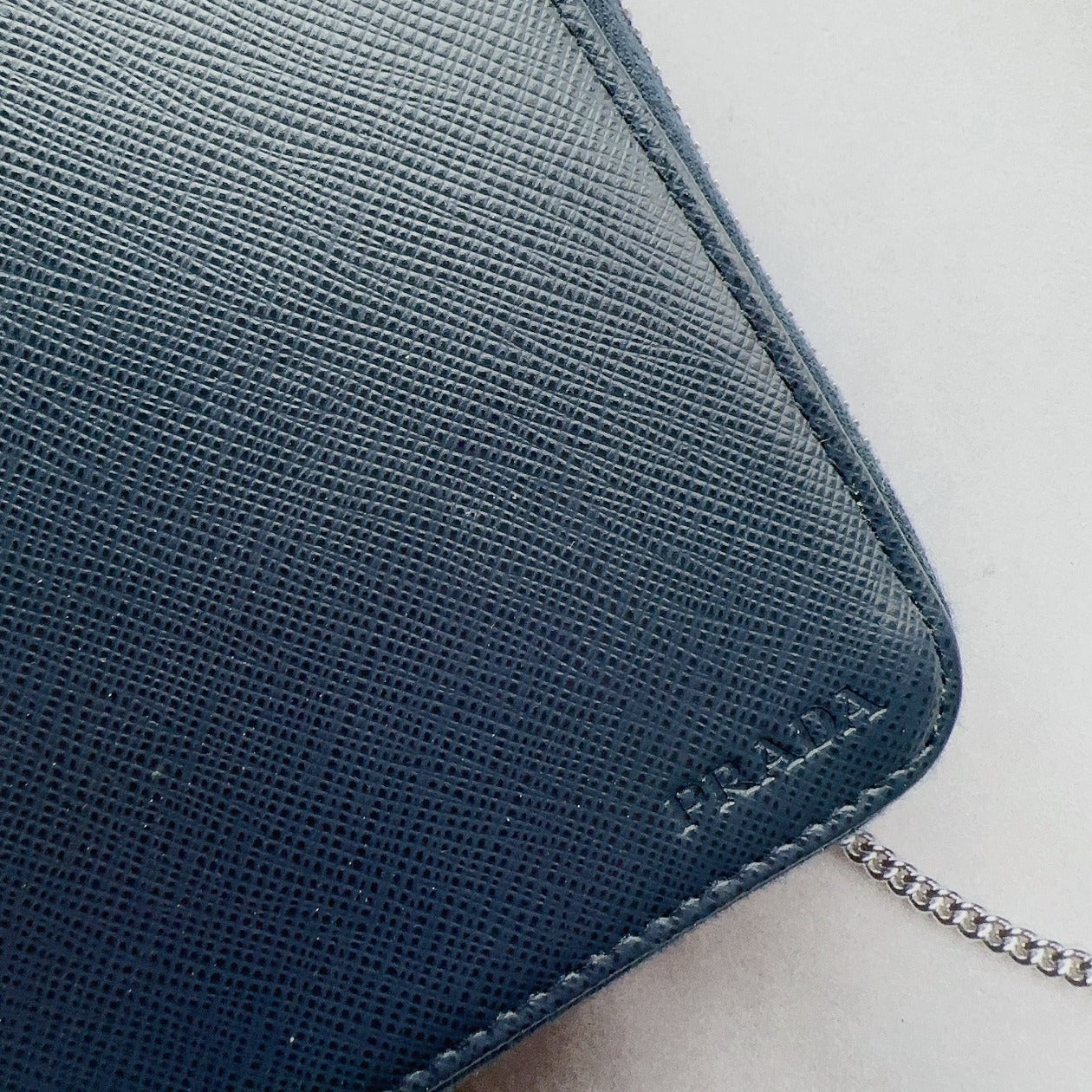 Prada Saffiano Metal Leather Wallet