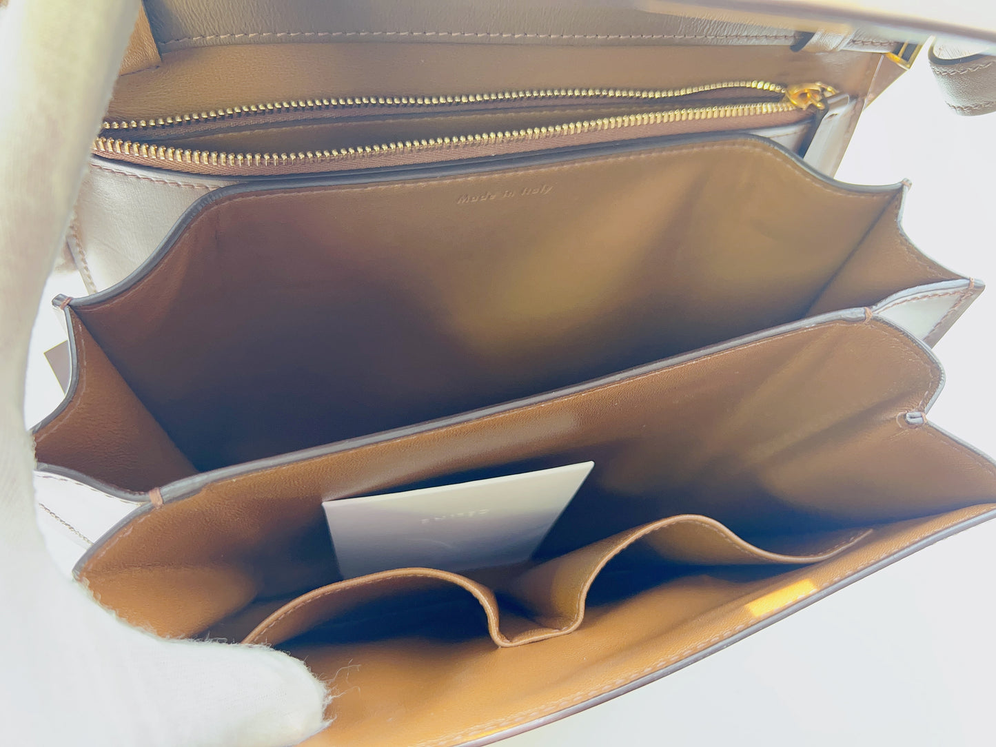 Celine Medium Classic Box Bag Brown