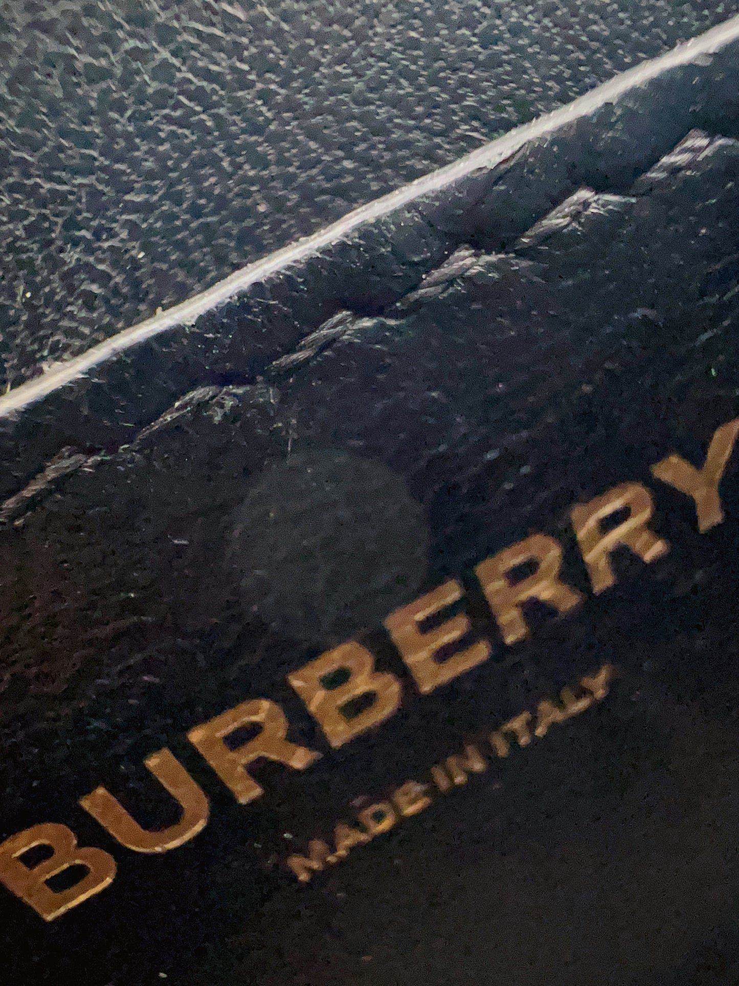 Burberry TB Shoulder Bag Leather
