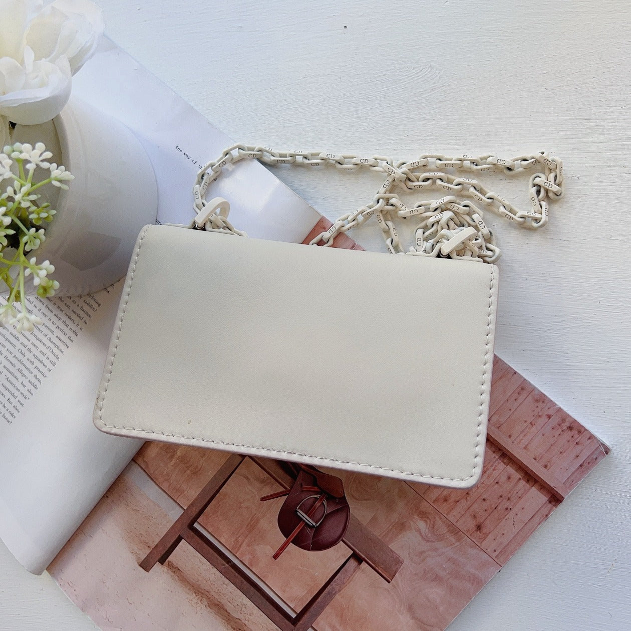 Christian Dior Ultra Matte J'Adior Flap Bag Matte Calfskin Mini