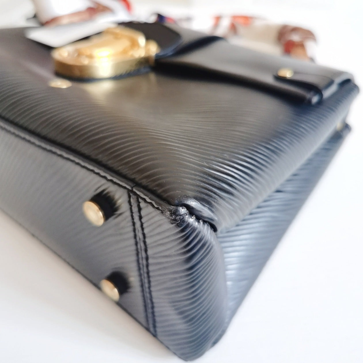 Louis Vuitton Epi One Handle Flap Bag PM Black - luxhub.ca
