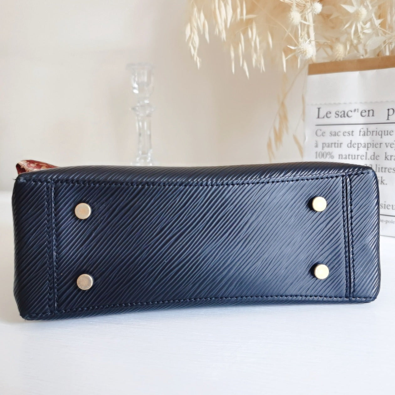Louis Vuitton Epi One Handle Flap Bag PM Black - luxhub.ca