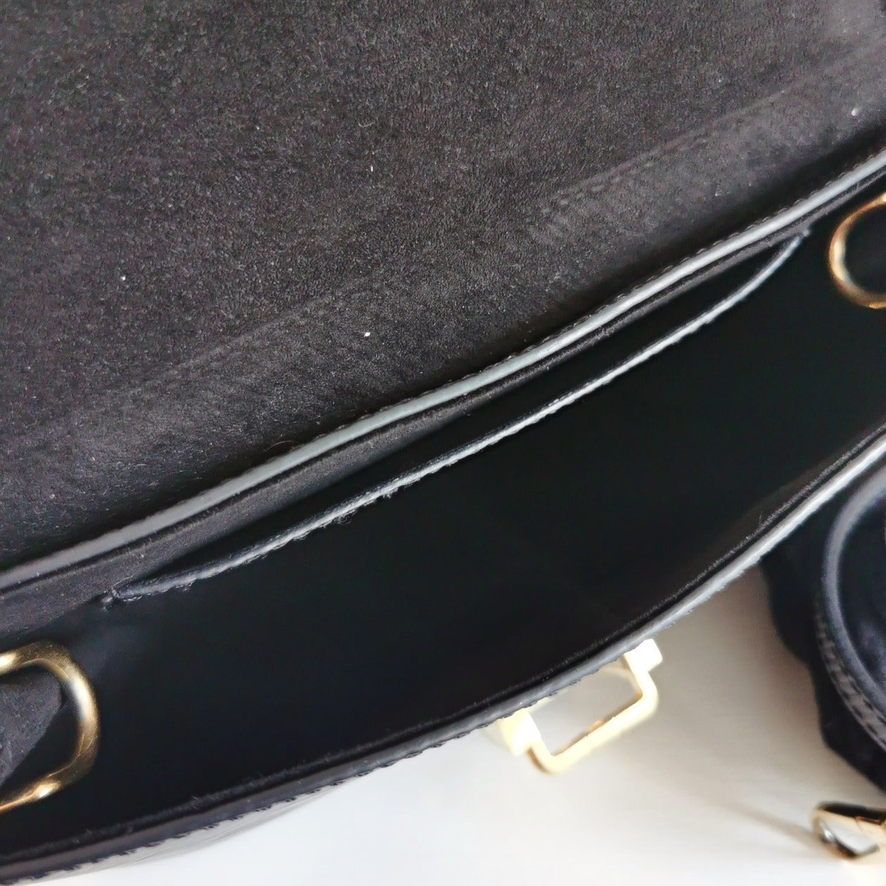 Louis Vuitton Epi One Handle Flap Bag PM Black - luxhub.ca