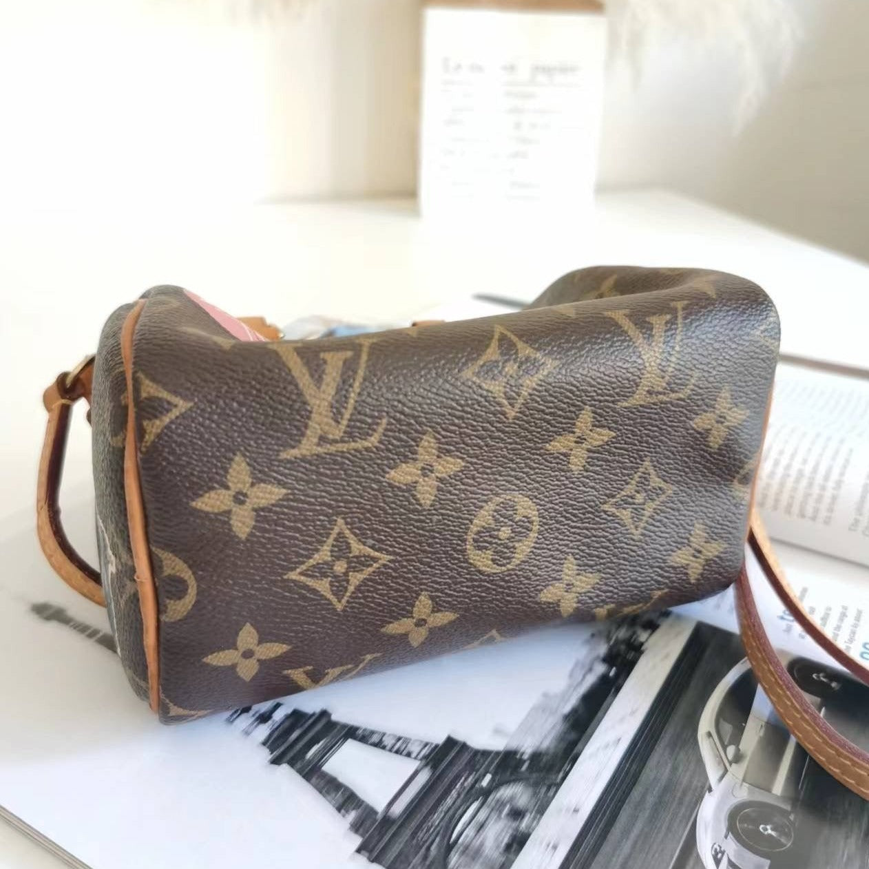 Louis Vuitton Monogram Nano Speedy World Tour - luxhub.ca