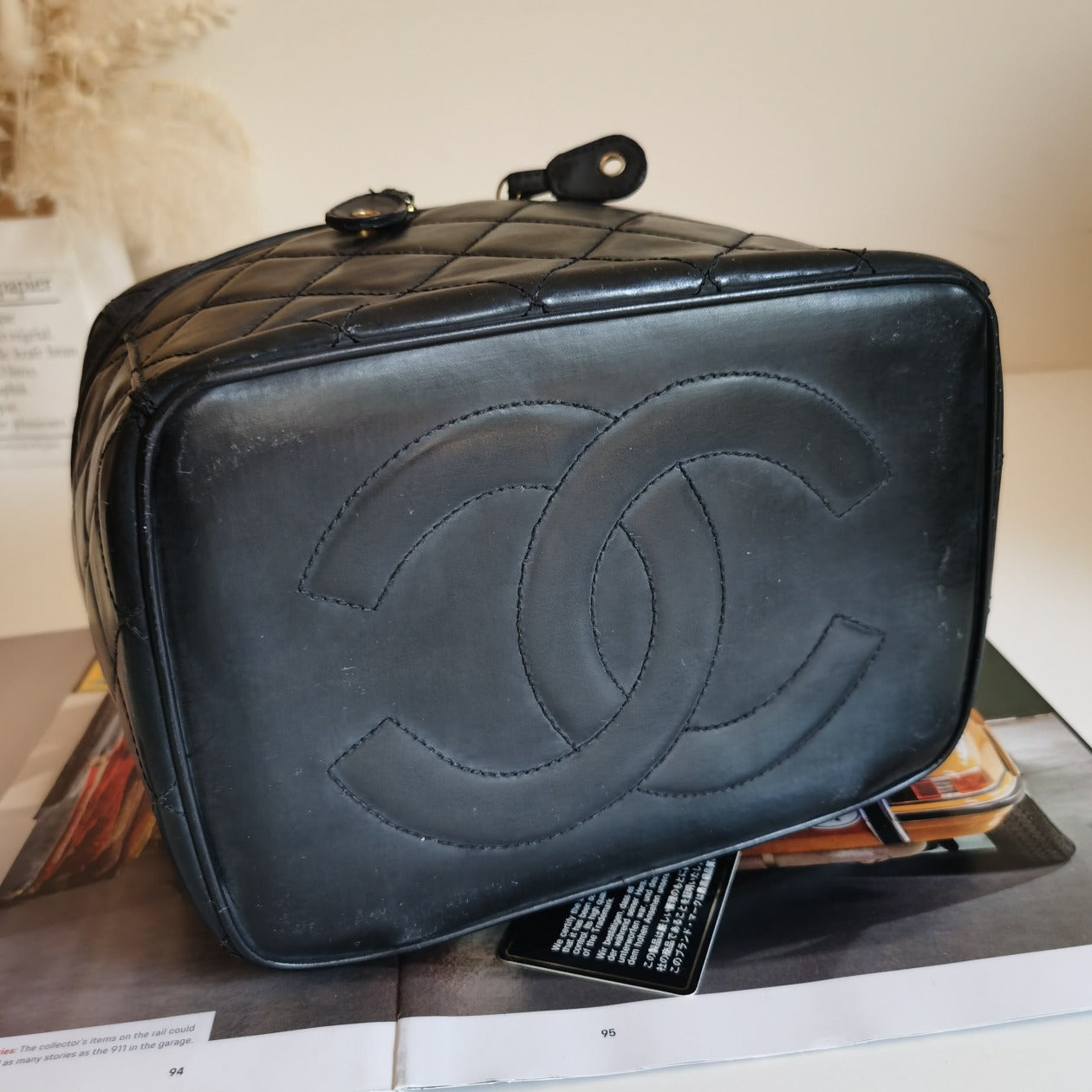 Chanel Make Up Calfskin Bag - luxhub.ca