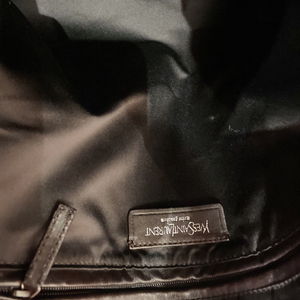 Saint Laurent YSL Canvas logo Tote Bag Pink