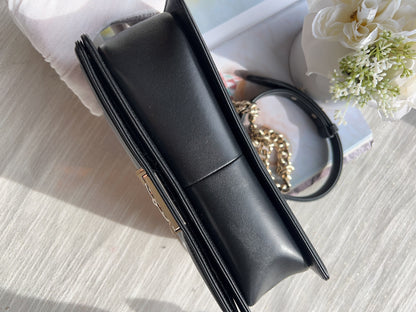 Chanel Leboy medium black gold