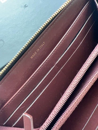 Chanel Long Zippy Wallet Black Caviar