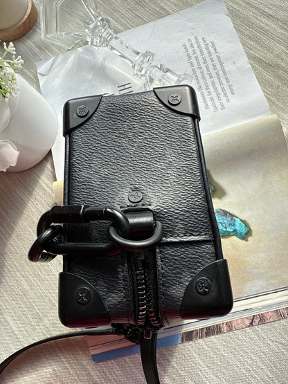 LOUIS VUITTON Monogram Eclipse Mini Soft Trunk 2021