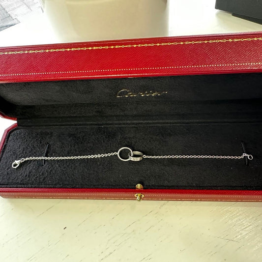 CARTIER LOVE BRACELET White Gold
