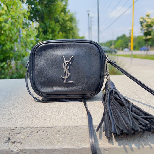 Saint Laurent Monogram Cross Body Blogger Bag