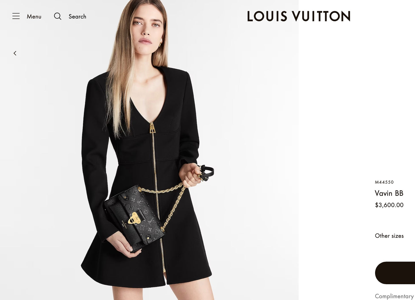 Louis Vuitton Monogram Empreinte Vavin BB