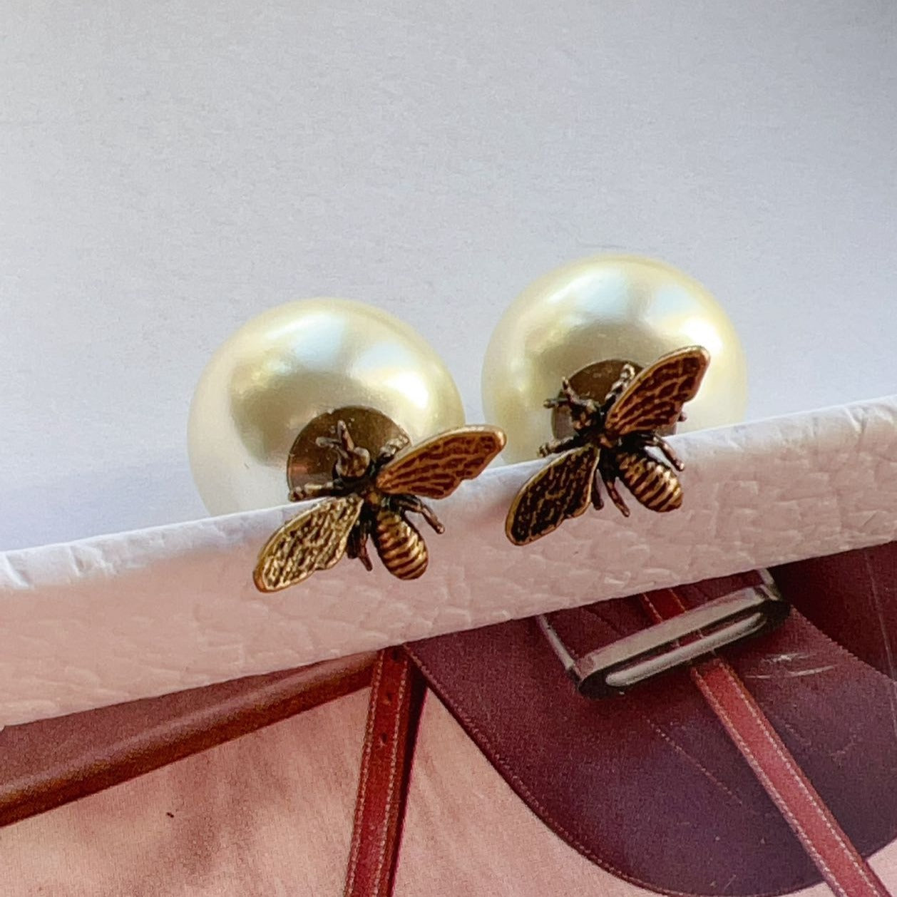 Dior 2025 bee earrings