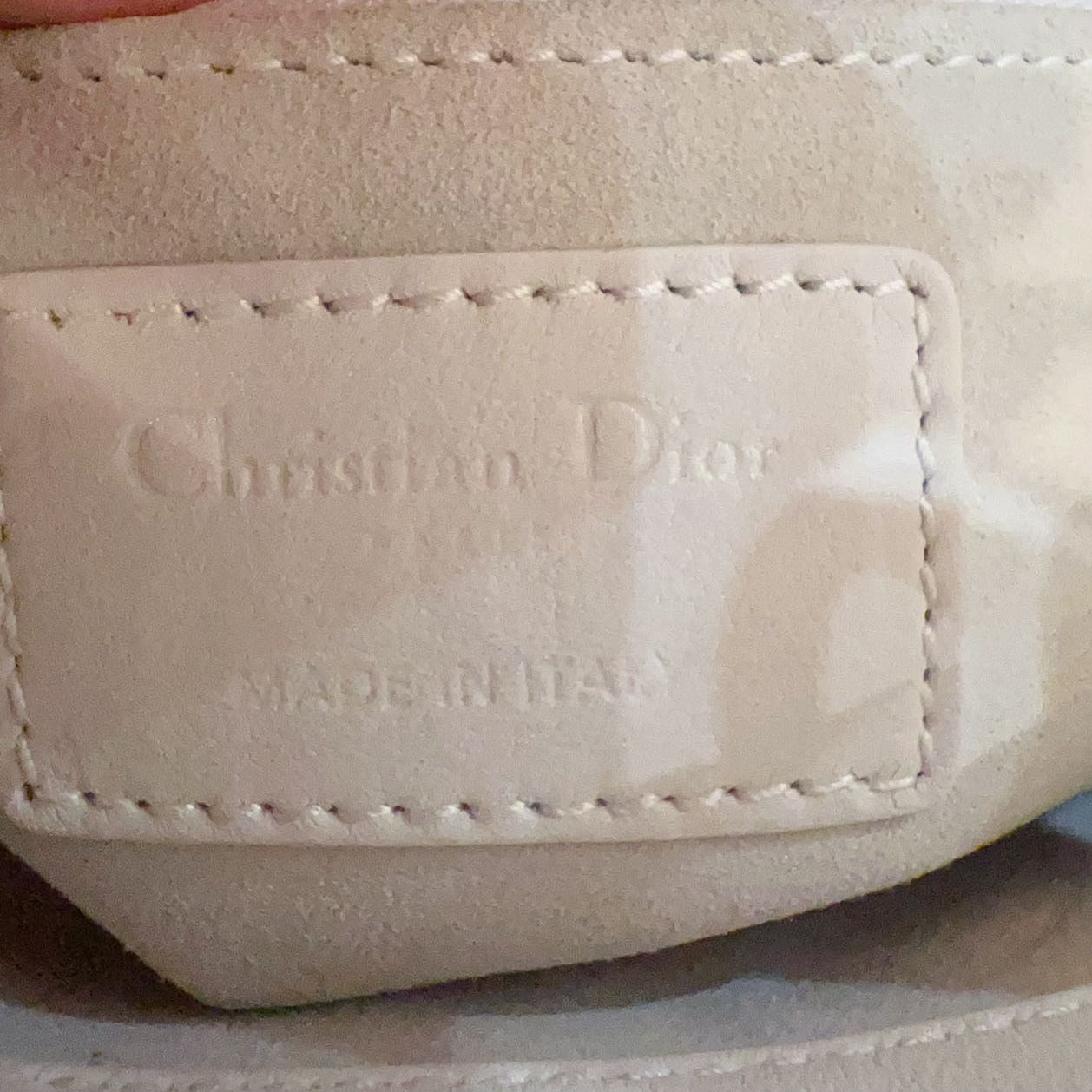 Christian Dior Mini Ultramatte Lady Dior White