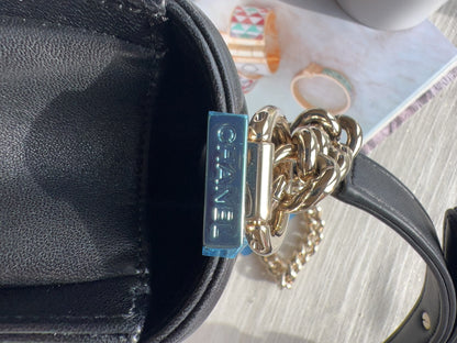 Chanel Leboy medium black gold