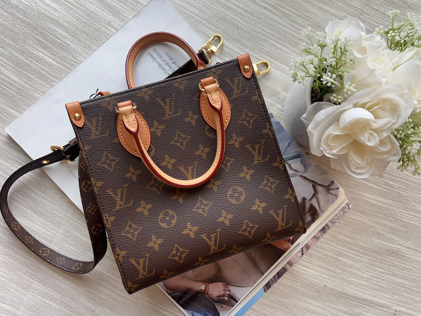 Louis Vuitton Monogram Sac Plat BB