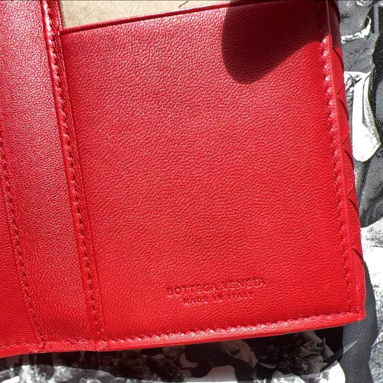 Bottega Veneta Intrecciato Weave Leather Continental Wallet New