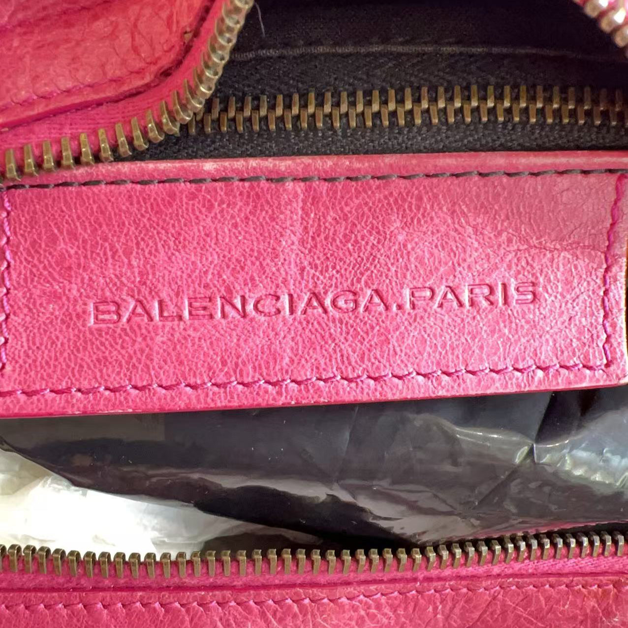 Balenciaga Agneau Classic Hardware Part Time Sorbet