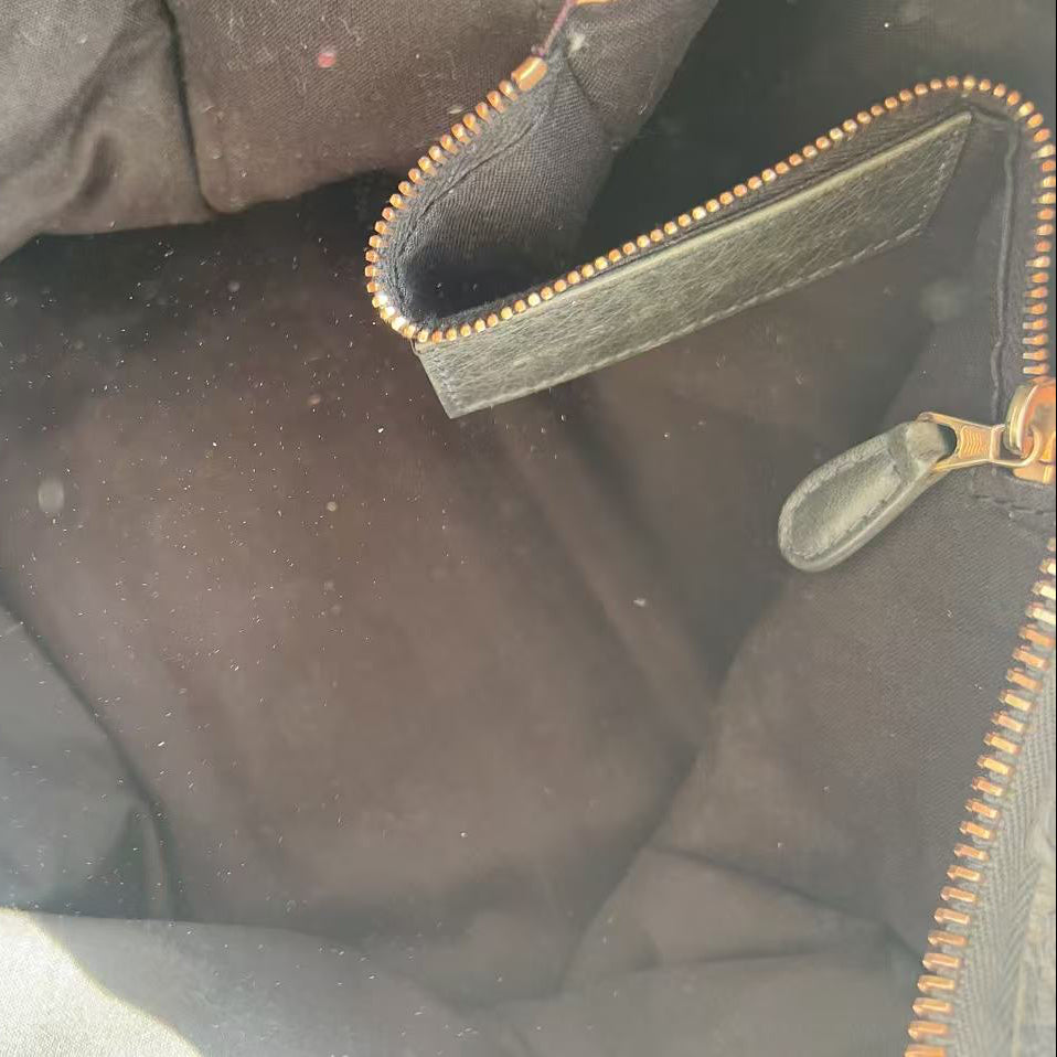 Balenciaga Lambskin Leather 21 City Bag, Giant Rose Gold Hardware