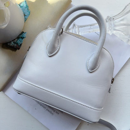 Balenciaga City Bag Chats Mini Balenciaga Leather White