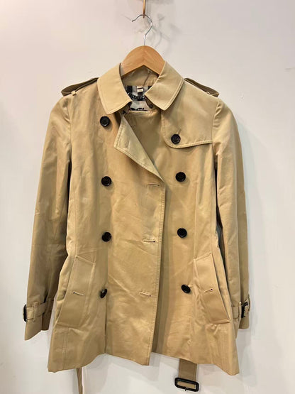Burberry Kensington Wool Coat US8
