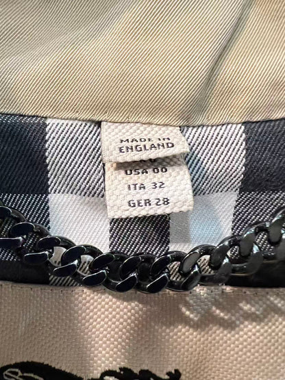 Burberry Kensington Wool Coat US8