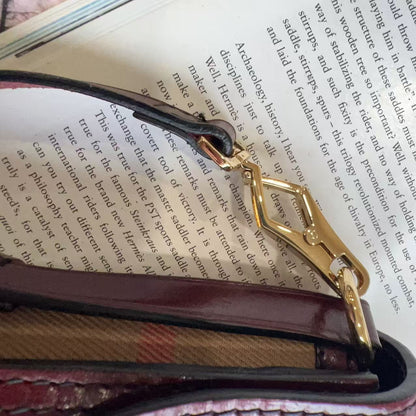 Burberry House Check Pattern Crossbody Bag