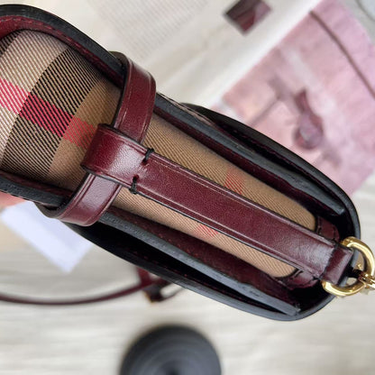 Burberry House Check Pattern Crossbody Bag