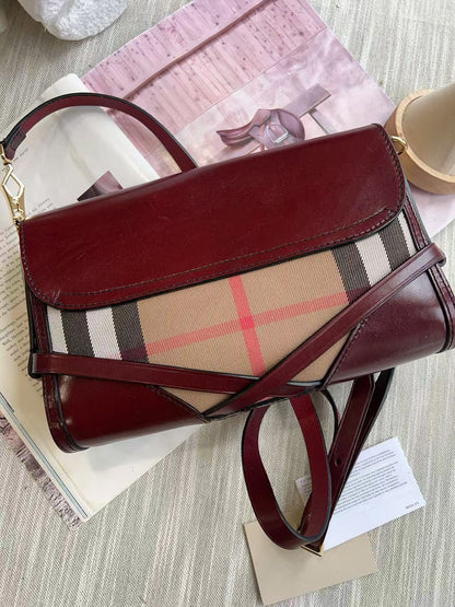 Burberry House Check Pattern Crossbody Bag