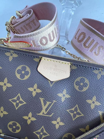 Louis Vuitton Monogram Multi Pochette Accessoires Pink