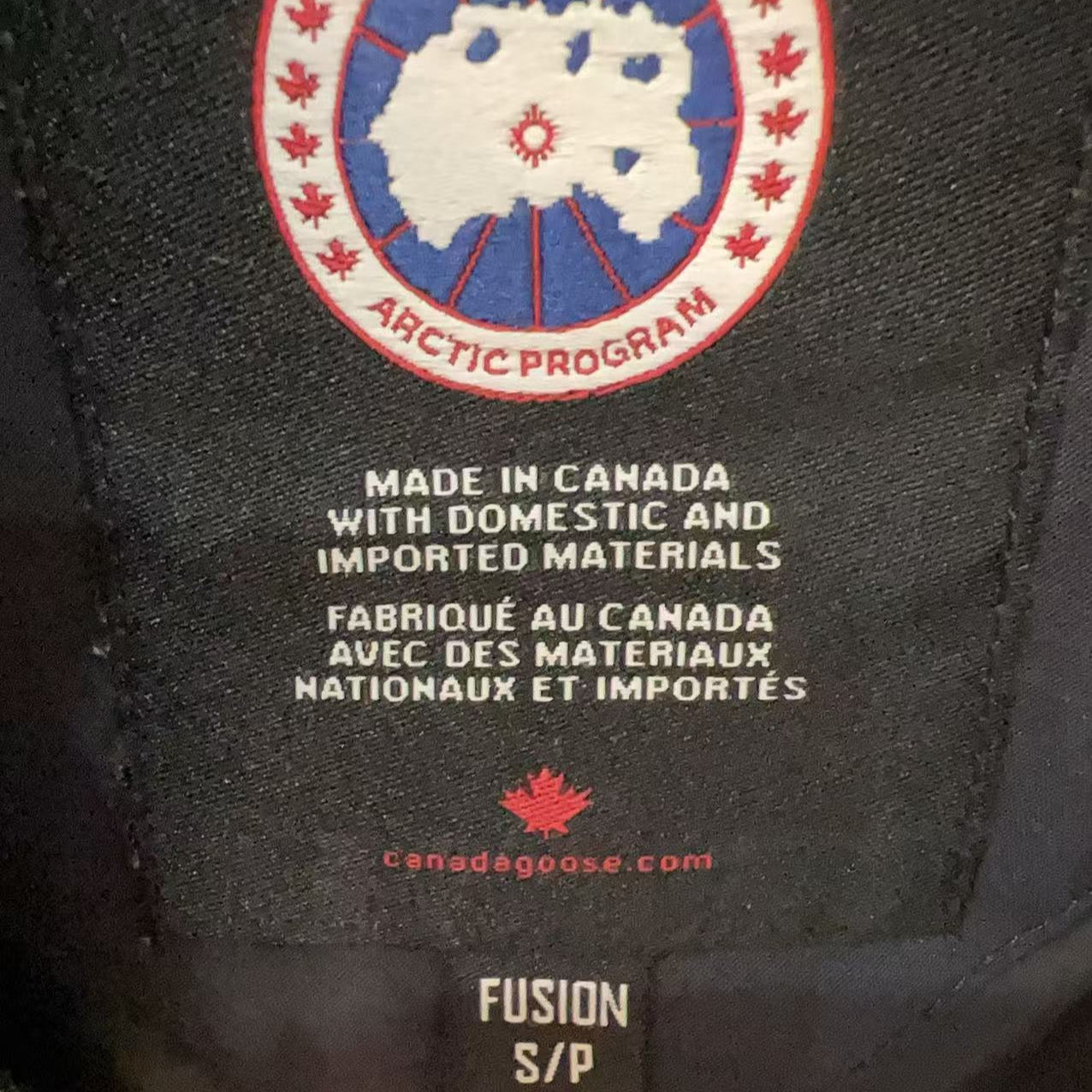 Canada Goose Trillium Parka Navy SizeS